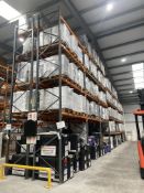 Dexion Speedlock Seven Bay Four Tier Boltless Pallet Rack