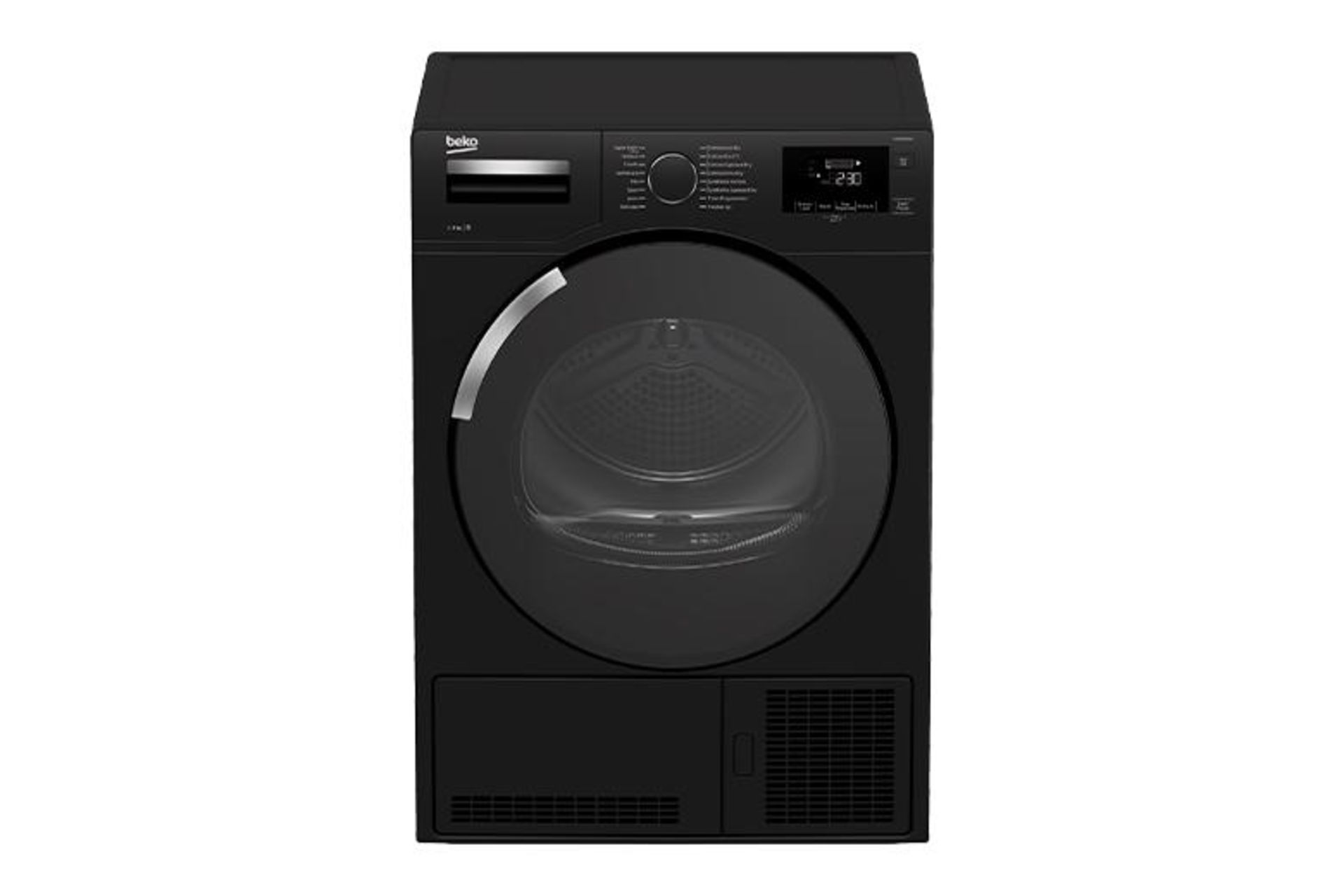 Mixed Lot of Seven Refurbished Appliances Including Beko 9KG Sensor Dryer in Black, manufacturer’s - Image 3 of 7