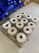 Quantity of 50m Reels of Grey Cooker Cable, as set out on palletPlease read the following
