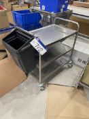 Two Tier Trolley, approx. 850mm x 500mmPlease read the following important notes:- All lots must