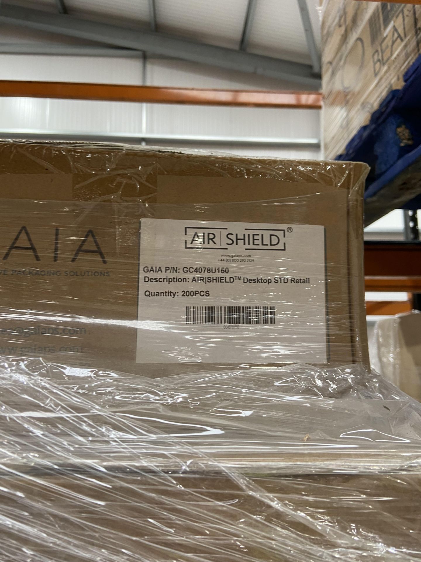 Quantity of Airshield Packaging, as set out on two pallets Please read the following important - Bild 2 aus 2