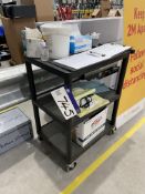 Luxor Two Tier Plastic Cleaning Trolley, approx. 700mm x 450mmPlease read the following important