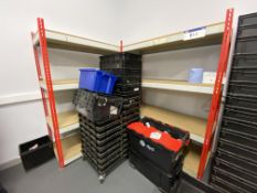 Two Bays Four Tier Racking *** RESERVE REMOVAL UNTIL CONTENTS CLEARED*** Please read the following