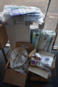 Educational Equipment, in three boxes and as leant