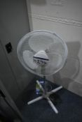Pedestal Fan (note this lot IS subject to vat on h