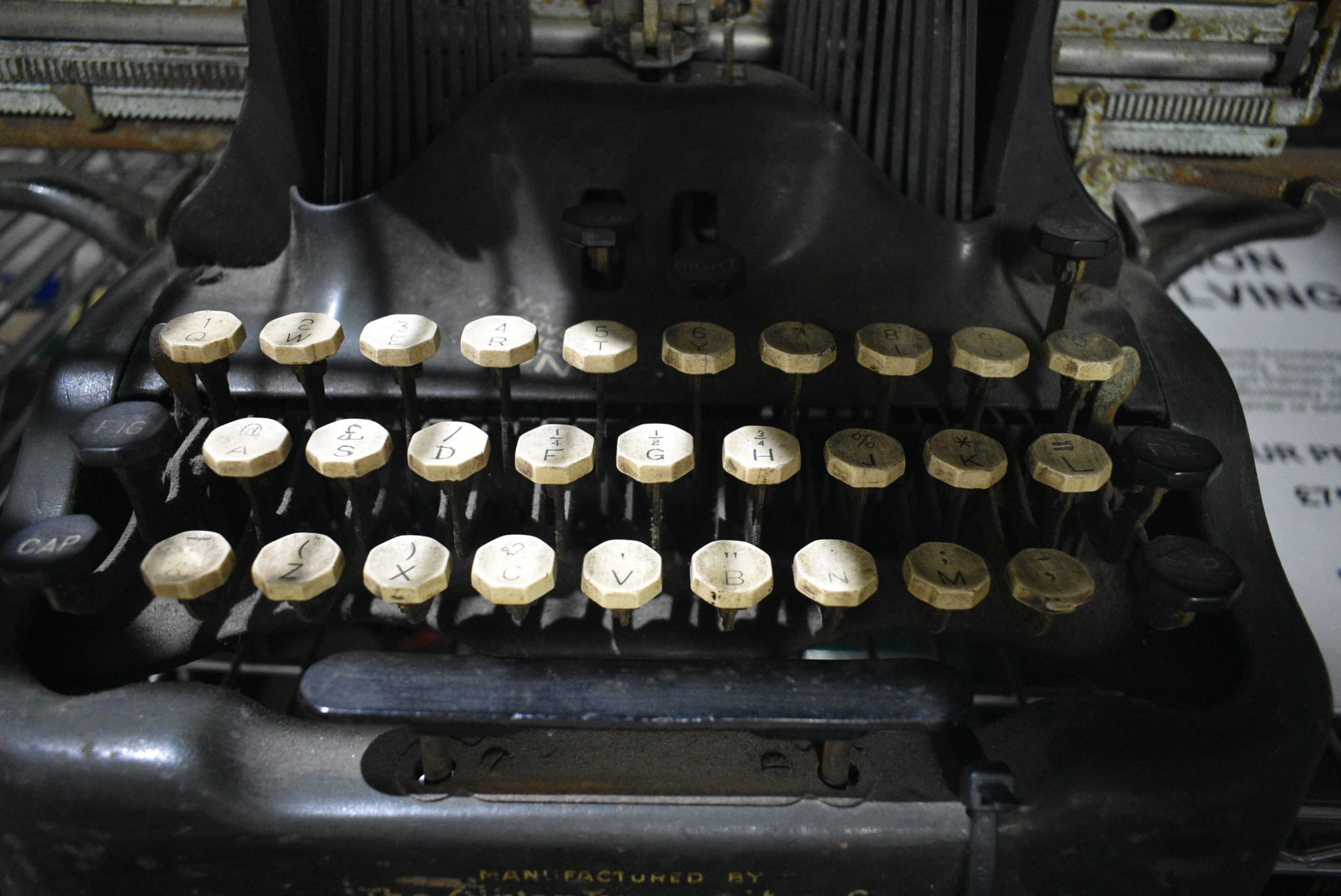 Oliver No. 9 Typewriter (note this lot is not subj - Image 3 of 4