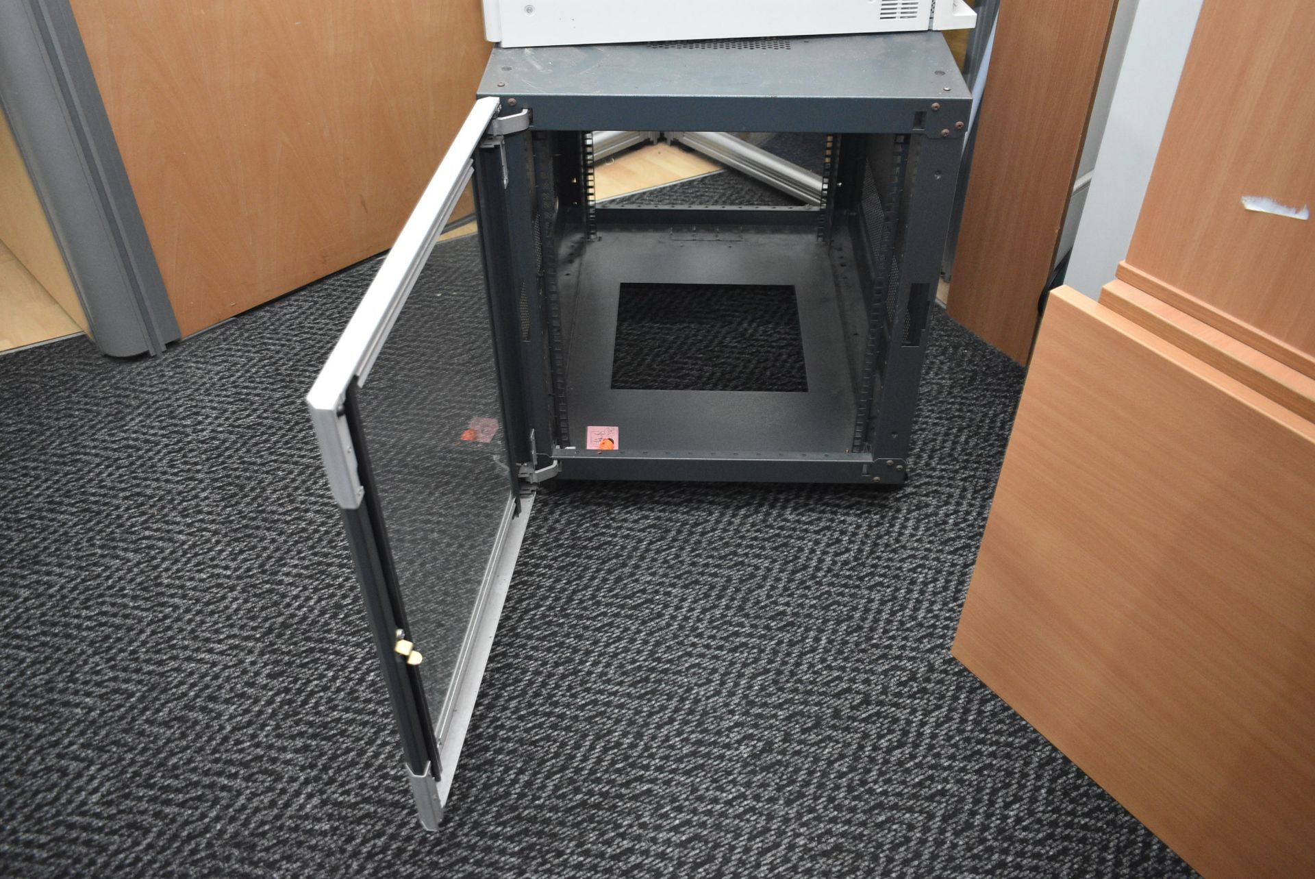 Mobile Comms Box, approx. 840mm x 600mm x 700mm hi - Image 3 of 3