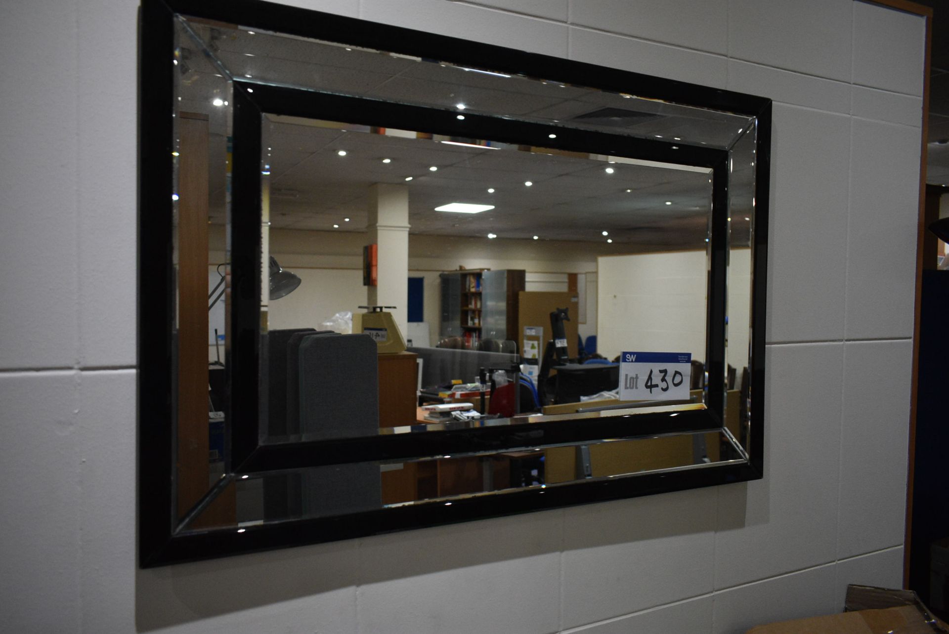 Multi-Panel Wall Mirror, approx. 920mm wide (note