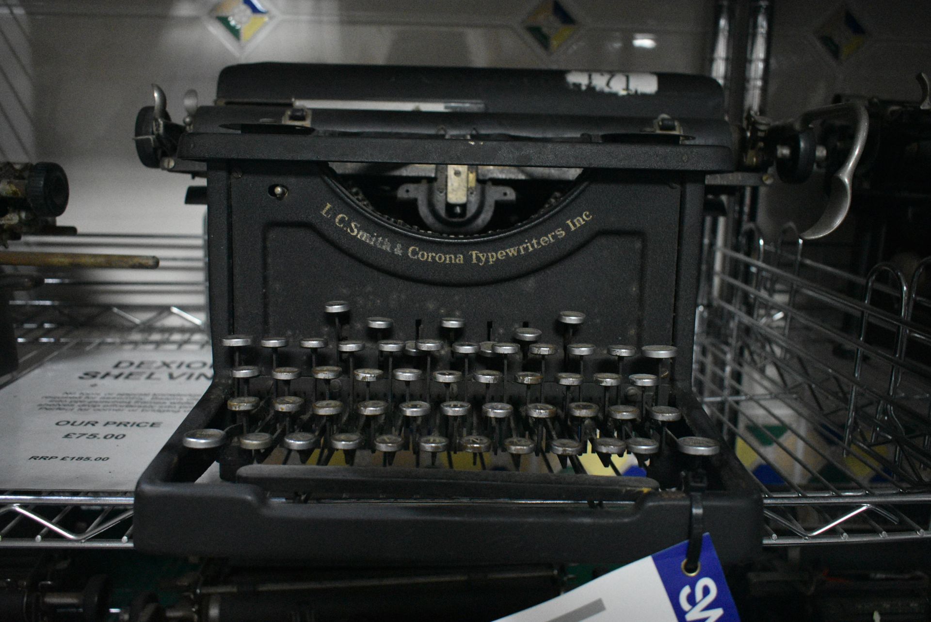 L C Smith & Corona Typewriter (note this lot is no - Image 4 of 5