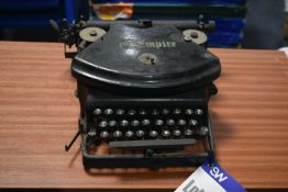 The Empire Typewriter (note this lot is not subjec