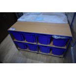 Accento Beach Blue Edge Eight Blue Jumbo Trays Mob