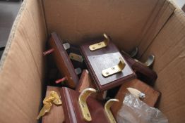 Coat Hooks, in box (note this lot is not subject t