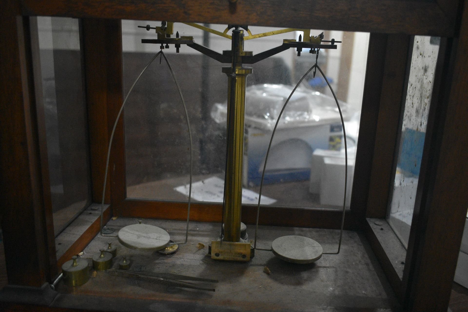 Beckers & Son Wood Case Laboratory Scales (note - - Image 2 of 4