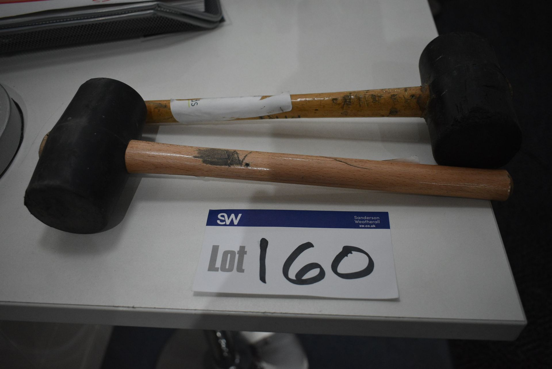 Two Rubber Mallets (note this lot is not subject t