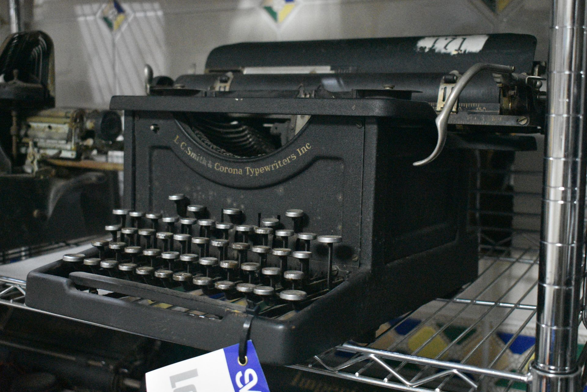 L C Smith & Corona Typewriter (note this lot is no - Image 3 of 5