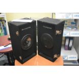 Portogram Portable Speakers, in case (note this lo