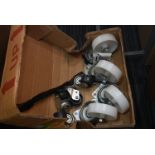 Assorted Castors, in box (note this lot is not sub