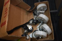 Assorted Castors, in box (note this lot is not sub
