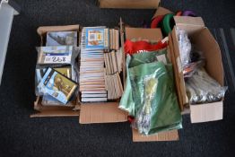 Education Literature & Equipment, in four boxes (n