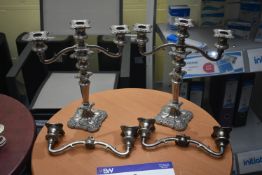 Two Candelabras (note this lot is not subject to v
