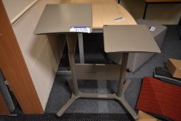 Nobo Mobile Twin Lectern Unit (note this lot is su