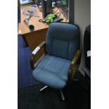 Swivel Armchair (note this lot IS subject to vat o