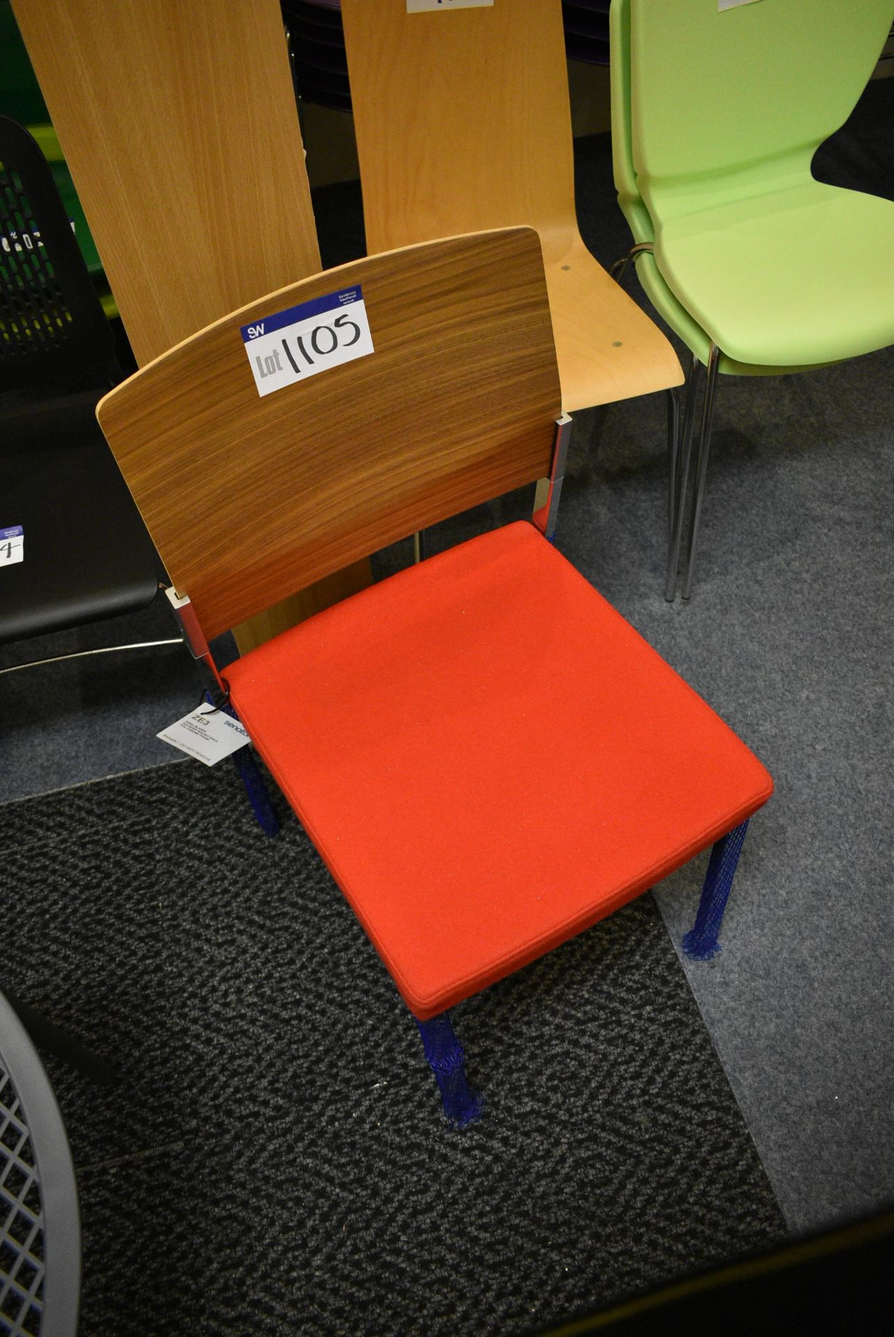 Fabric Upholstered Stand Chair (note this lot is s