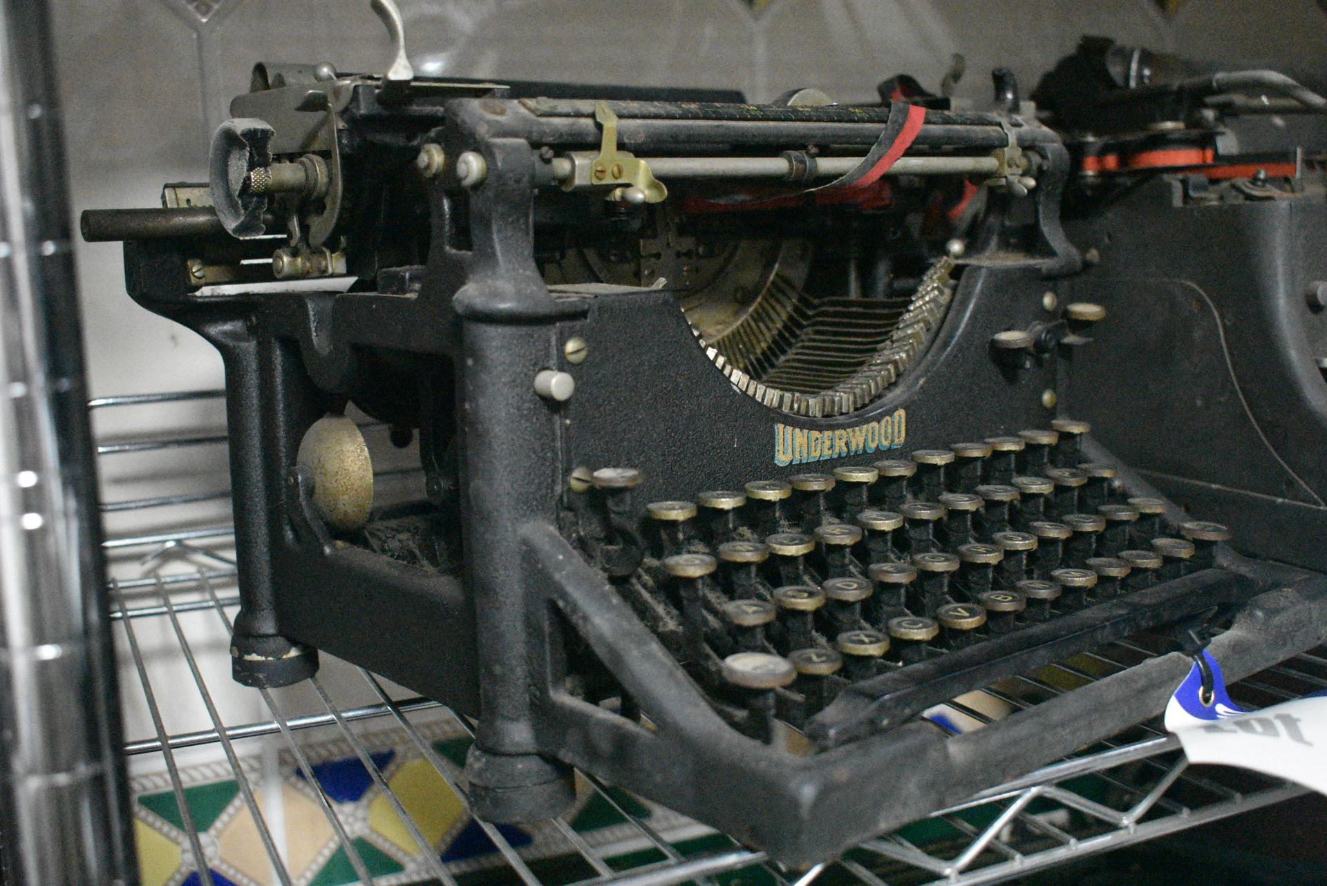 Underwood Typewriter (note this lot is not subject - Image 2 of 5