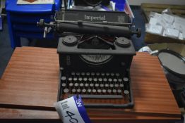 Imperial TYPEWRITER (note this lot is not subject