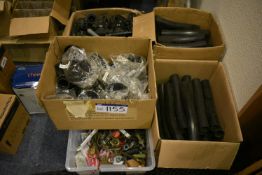 Boxes & Contents, including pipe fittings (note th