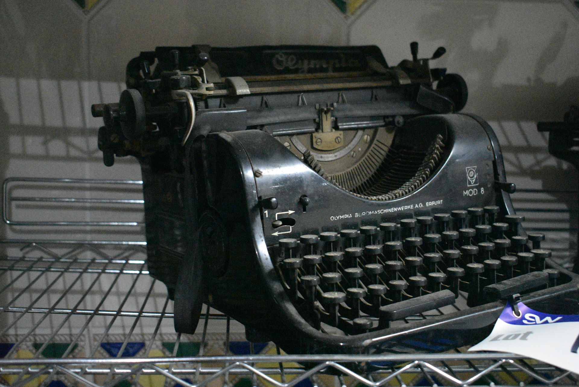 Olympia No. 8 Typewriter (note this lot is not sub - Image 3 of 5