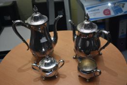 Viners Silver Plated Tea & Coffee Set (note this l