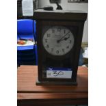National WOOD CASED TIME RECORDER (note this lot i