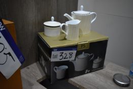 Portmeiron Studio Three Piece Teapot Set