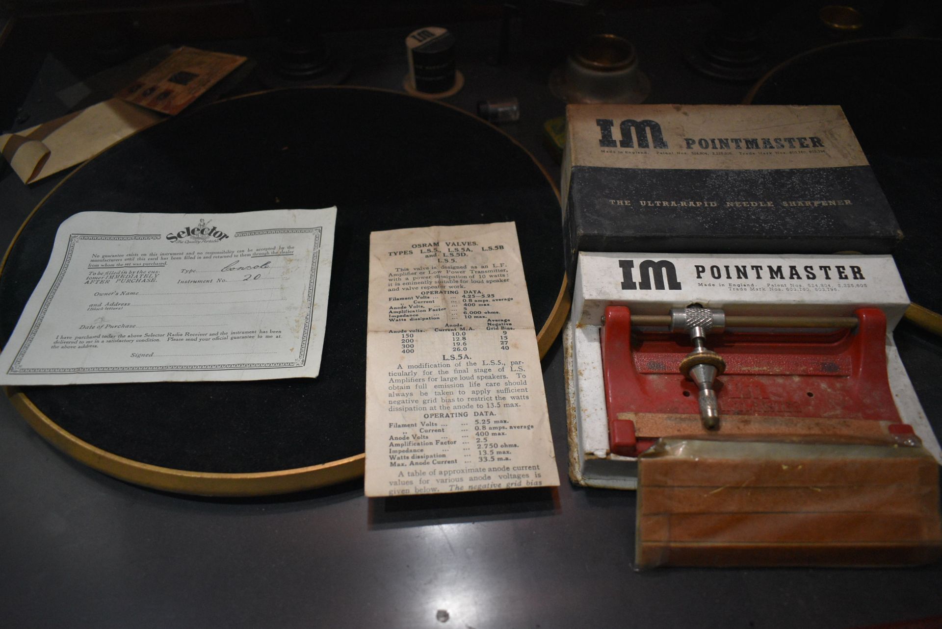 RADIOGRAM CABINET, with twin record player and rad - Image 4 of 5