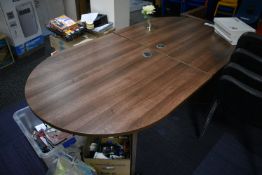 Two Section Meeting Table, approx. 2m x 1m (note t