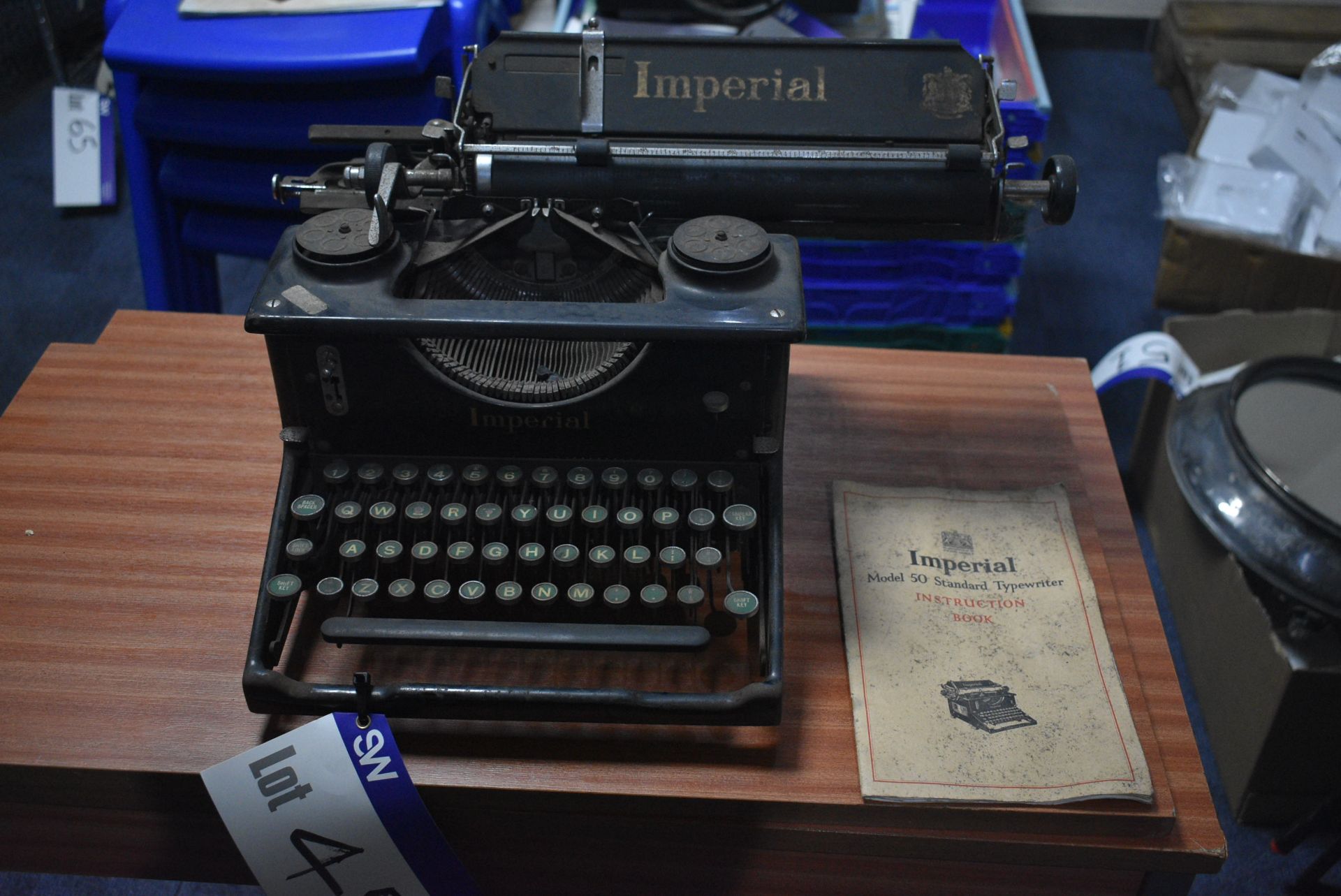 Imperial Typewriter (note this lot is not subject