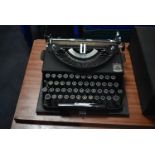 Imperial TYPEWRITER, with carry case (note this lo