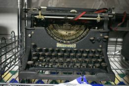 Underwood Typewriter (note this lot is not subject