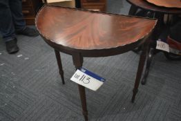 Reproduction Wall Table, approx. 760mm wide (note
