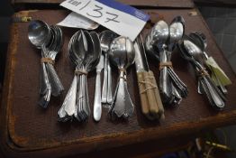 Assorted Cutlery, in box (note this lot is not sub