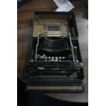 Corona Portable Typewriter, with carry case (note