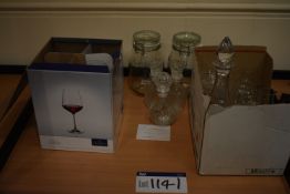 Glassware, as set out (note this lot is not subjec