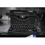 L C Smith & Corona Typewriter (note this lot is no