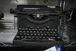 L C Smith & Corona Typewriter (note this lot is no