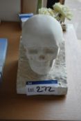 Cast Skull (note this lot is not subject to vat on