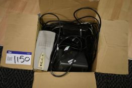Contents of Box, including computer leads and spea