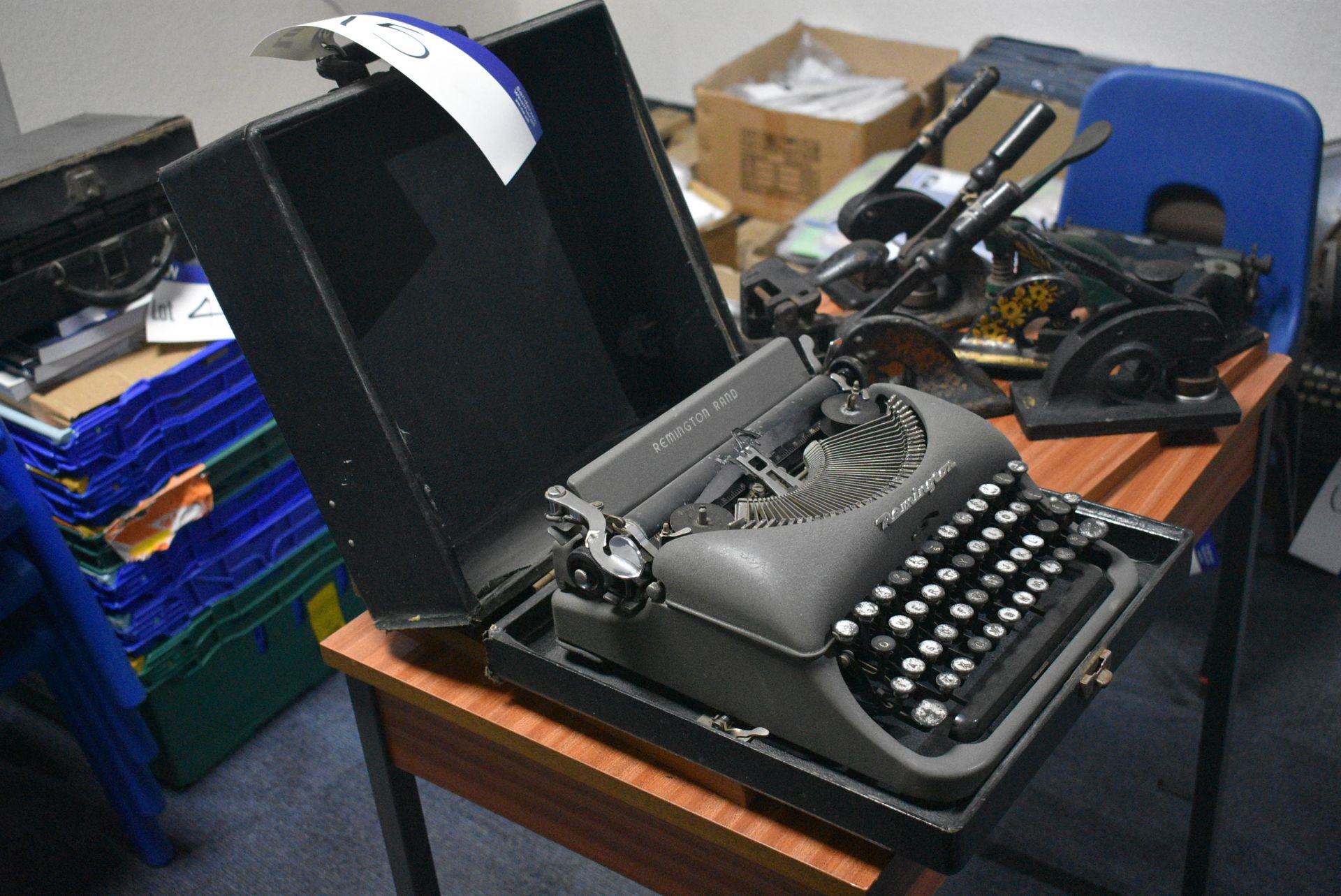 Remington Typewriter, in box (note this lot is not - Image 3 of 4