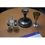 Assorted Candelabra, Cup & Pepper Set (note this l