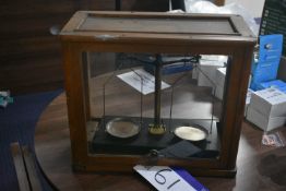 Wood Cased Laboratory Scale (note this lot is not